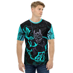 Strange Beasts All Over Dark Tee