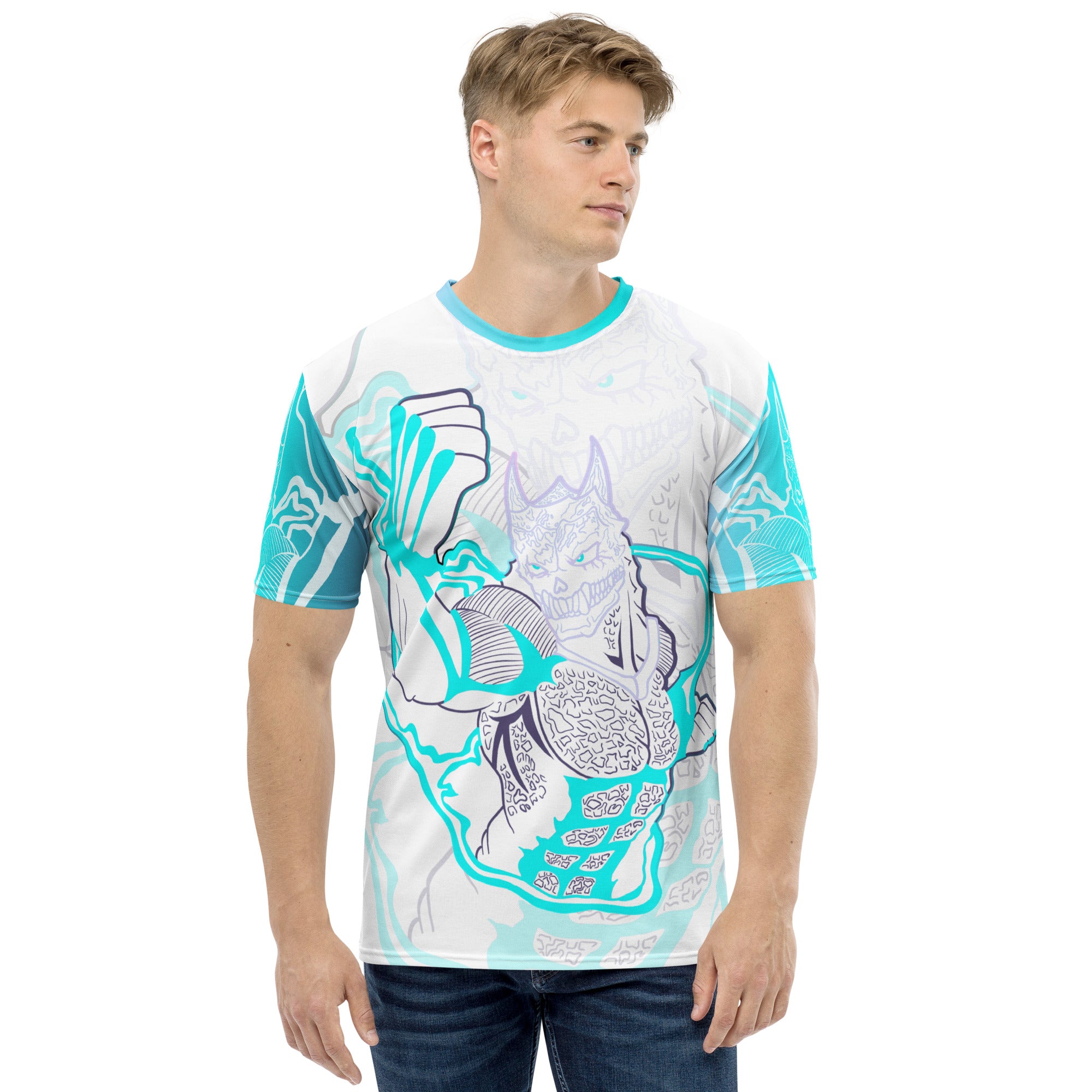 Strange Beasts All Over Light Tee