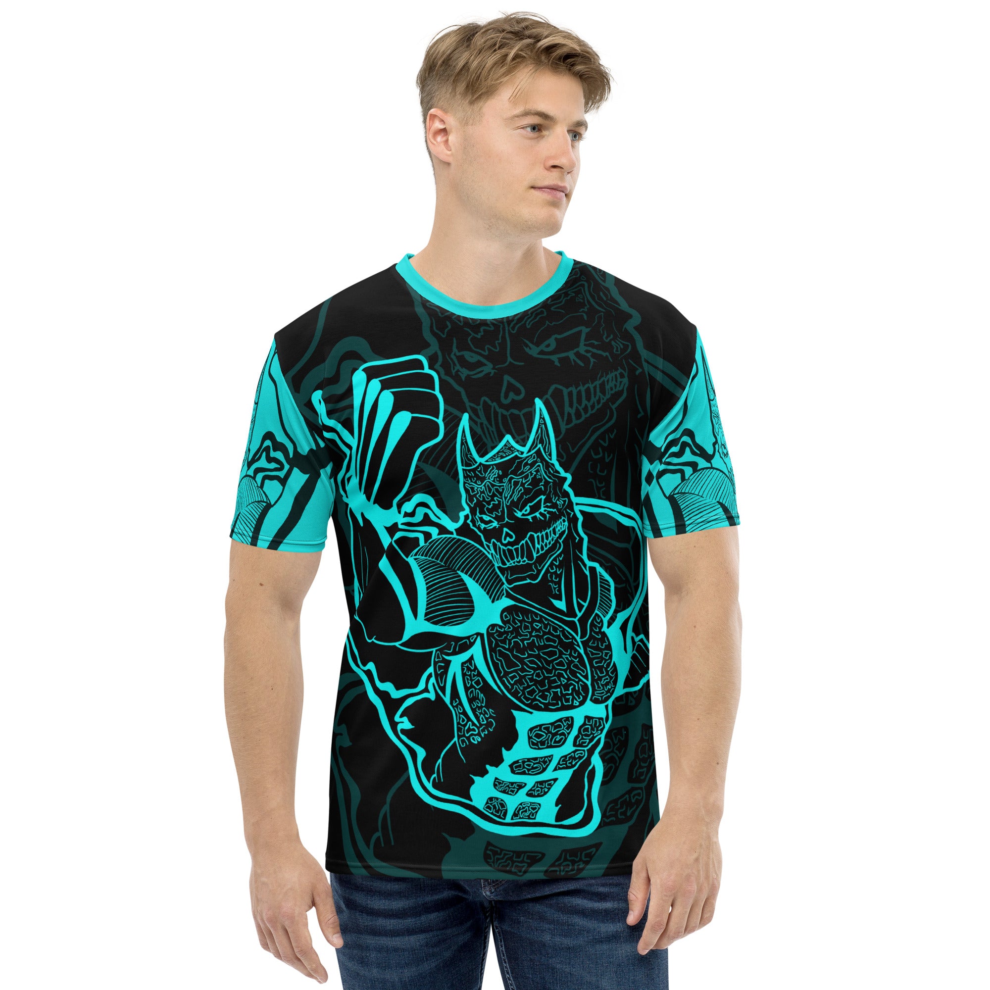 Strange Beasts All Over Dark Tee