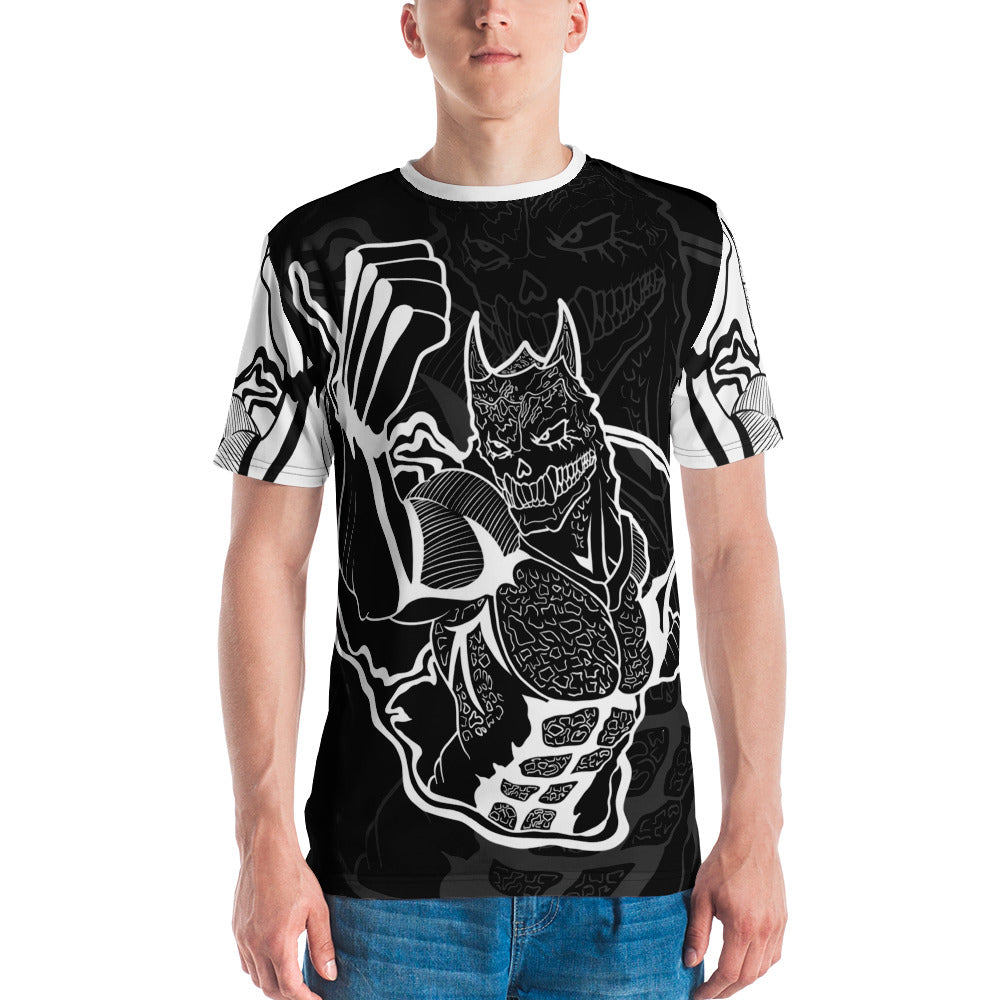 Strange Beasts All Over Dark Tee