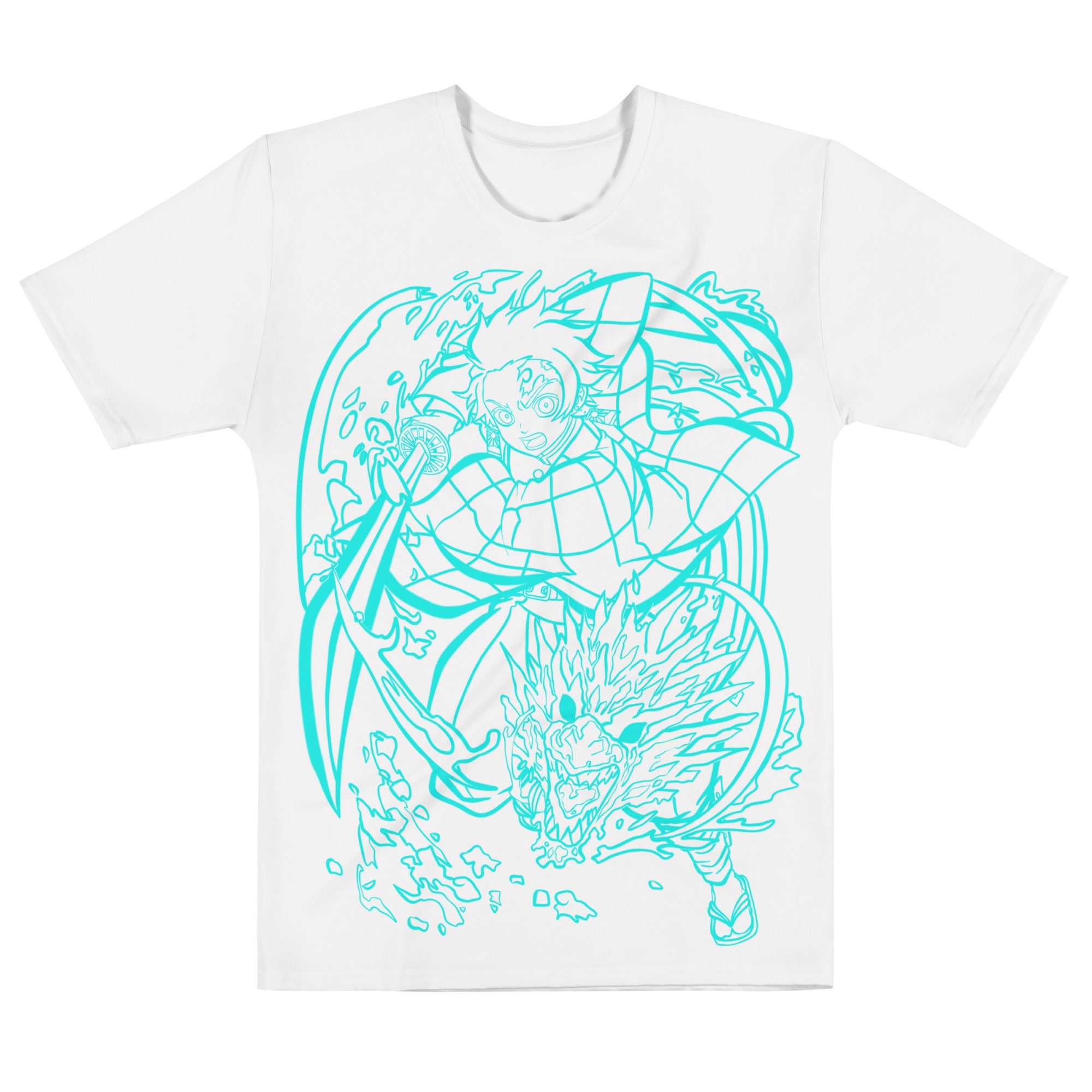 Water Breathing All Over White Tee