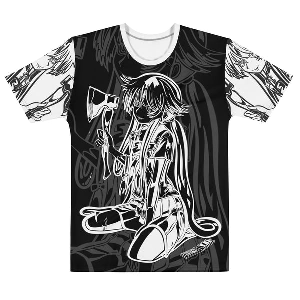 Yandere All Over Dark Tee