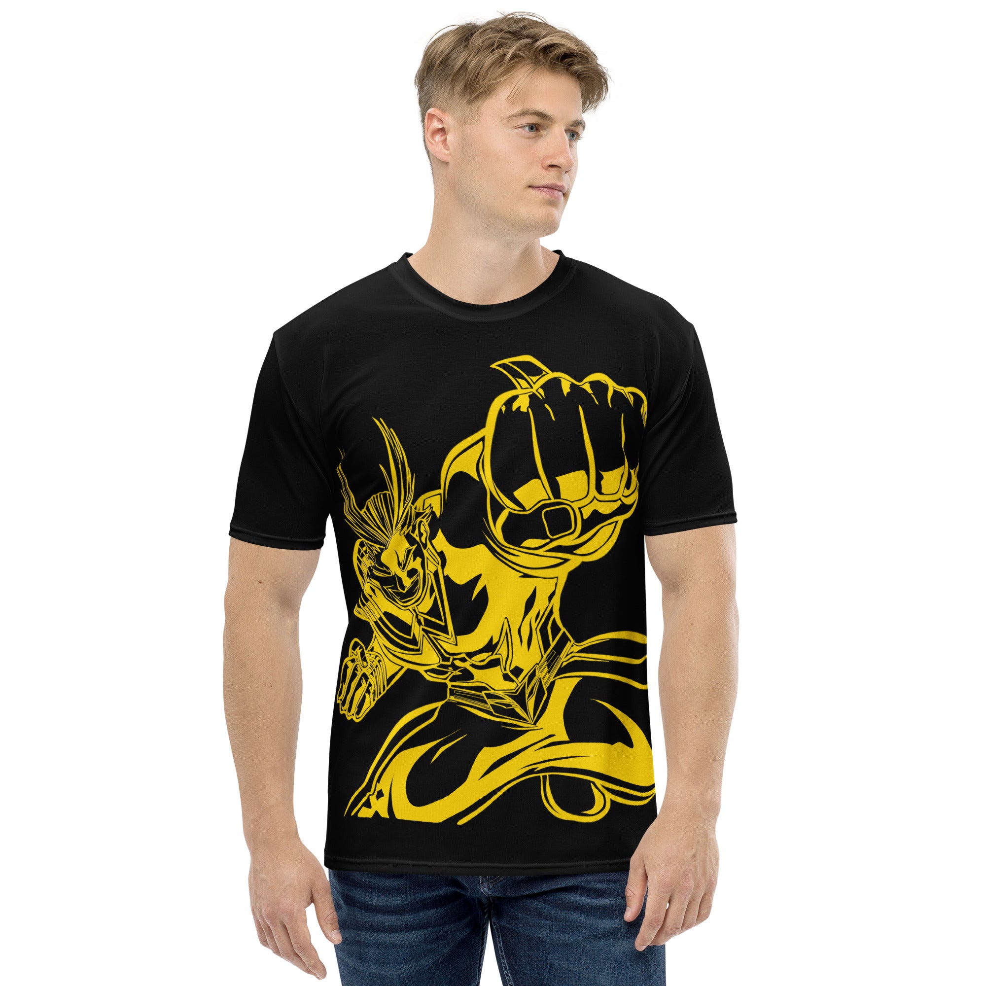 Smash All Over Black Tee