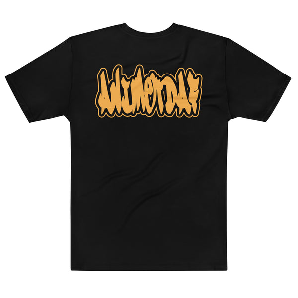 Dynamite All Over Black Tee