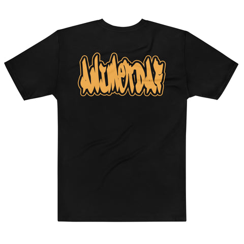 Dynamite All Over Black Tee