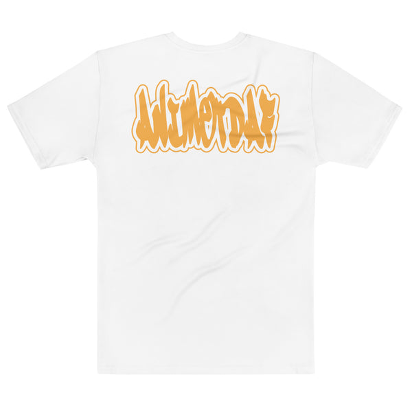 Dynamite All Over White Tee