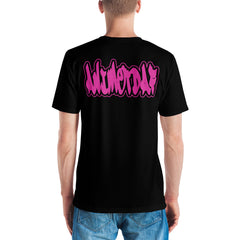 Yandere All Over Black Tee