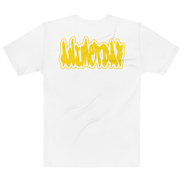 Smash All Over White Tee