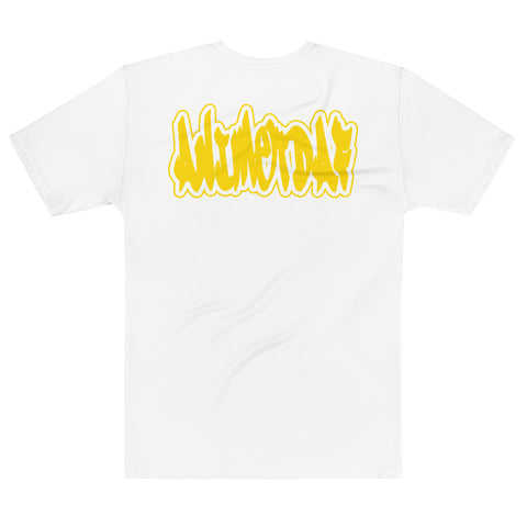 Smash All Over White Tee