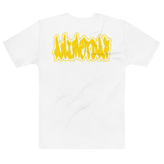 Smash All Over White Tee