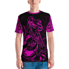 Pretty Guardian All Over Dark Tee