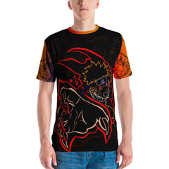 Fox Brat All Over Dark Tee