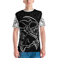 Fox Brat All Over Dark Tee