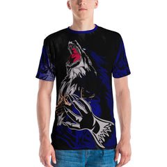 Divine Dog All Over Dark Tee