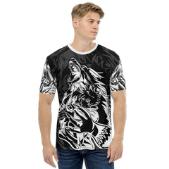 Divine Dog All Over Dark Tee