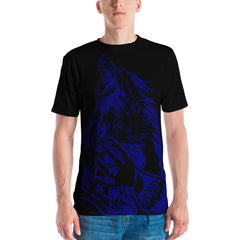 Divine Dog All Over Black Tee