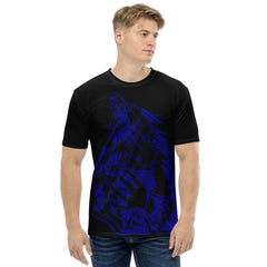 Divine Dog All Over Black Tee