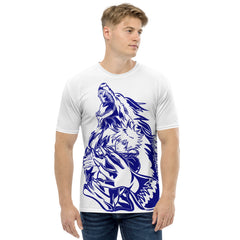 Divine Dog All Over White Tee