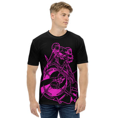 Pretty Guardian All Over Black Tee