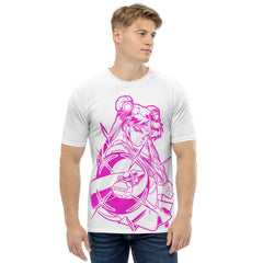 Pretty Guardian All Over White Tee