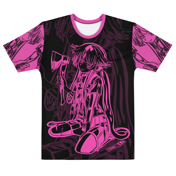 Yandere All Over Dark Tee