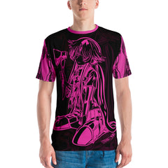 Yandere All Over Dark Tee