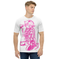 Yandere All Over White Tee