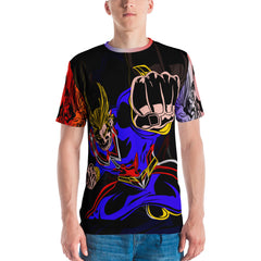 Smash All Over Dark Tee