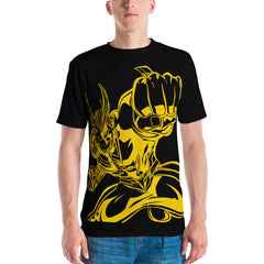 Smash All Over Black Tee