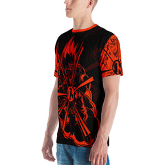 Carrot All Over Dark Tee