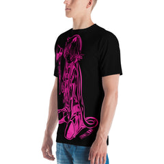 Yandere All Over Black Tee