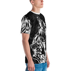 Divine Dog All Over Dark Tee