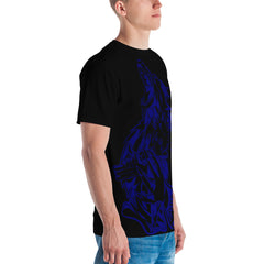 Divine Dog All Over Black Tee