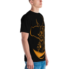 Hollow All Over Black Tee