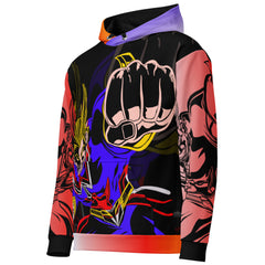 Smash All Over Dark Hoodie